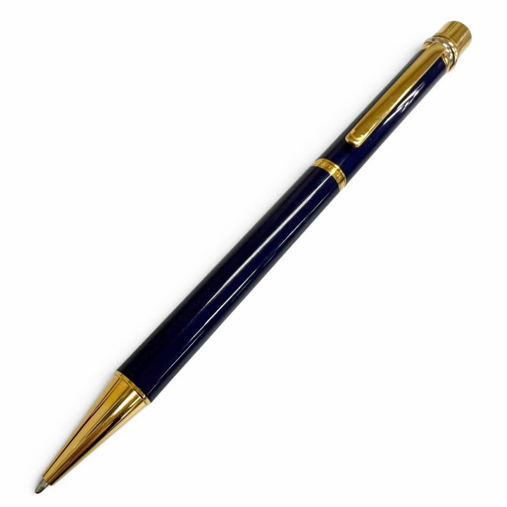 Great Cartier Ballpoint pen Trinity Twist Type Navy mens