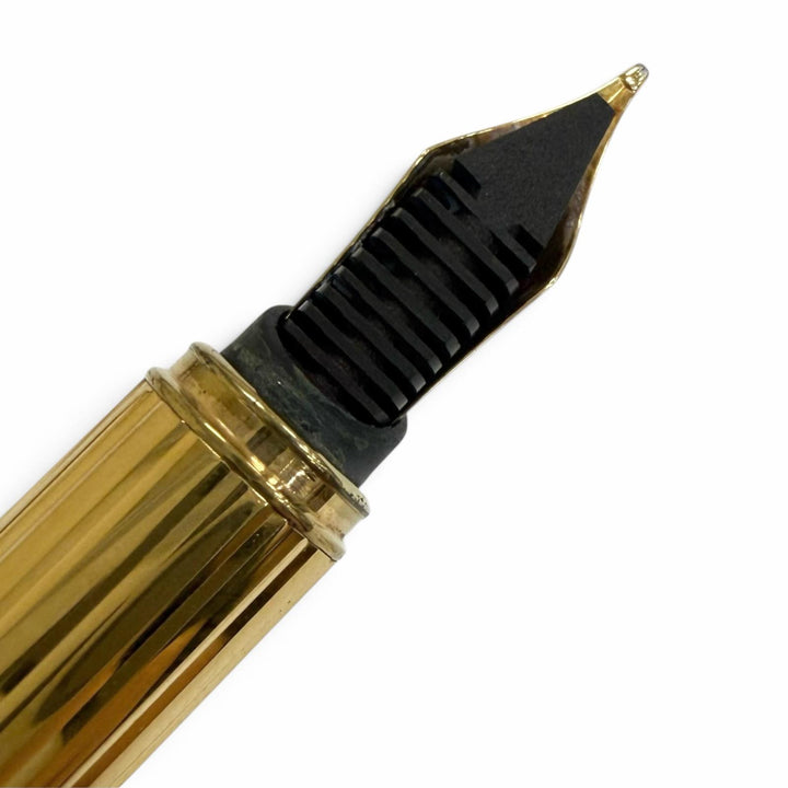 Very Good Cartier fountain pen Must de Cartier Trinity Stripe Pattern