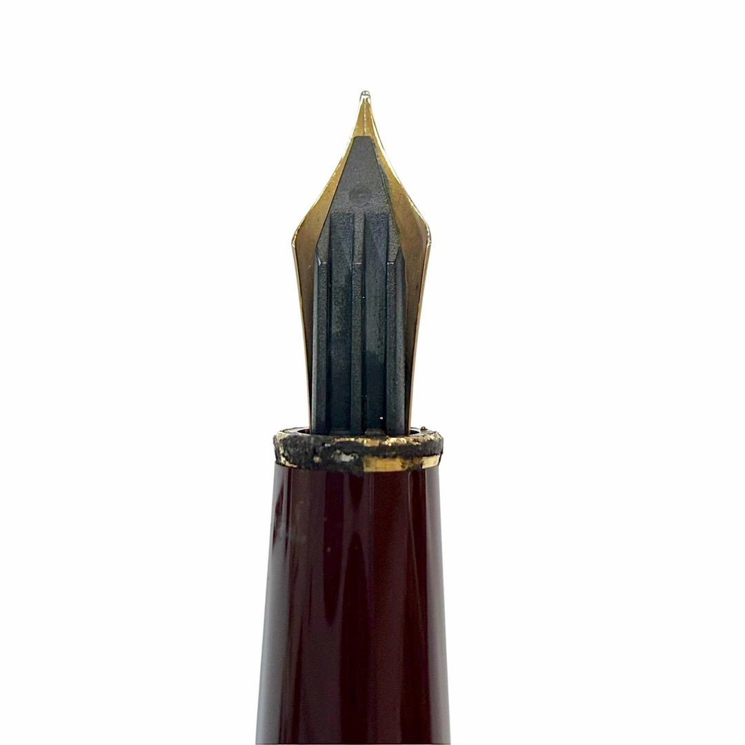 Very Good MONTBLANC Meisterstück Classic Ballpoint Pen & Fountain Pen 2Set