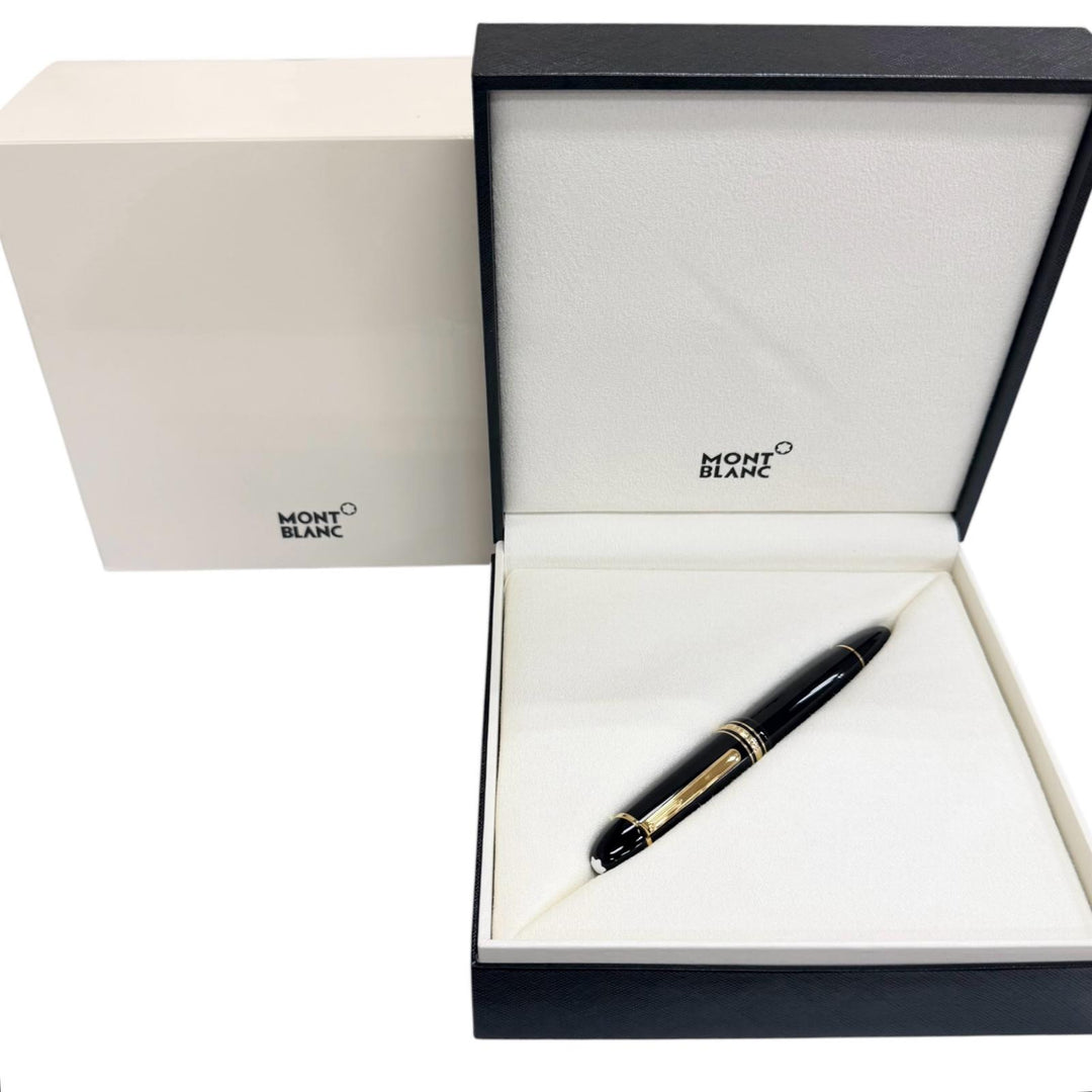 Pristine MONTBLANC fountain pen Meisterstück 149 Cap type black 18K mens
