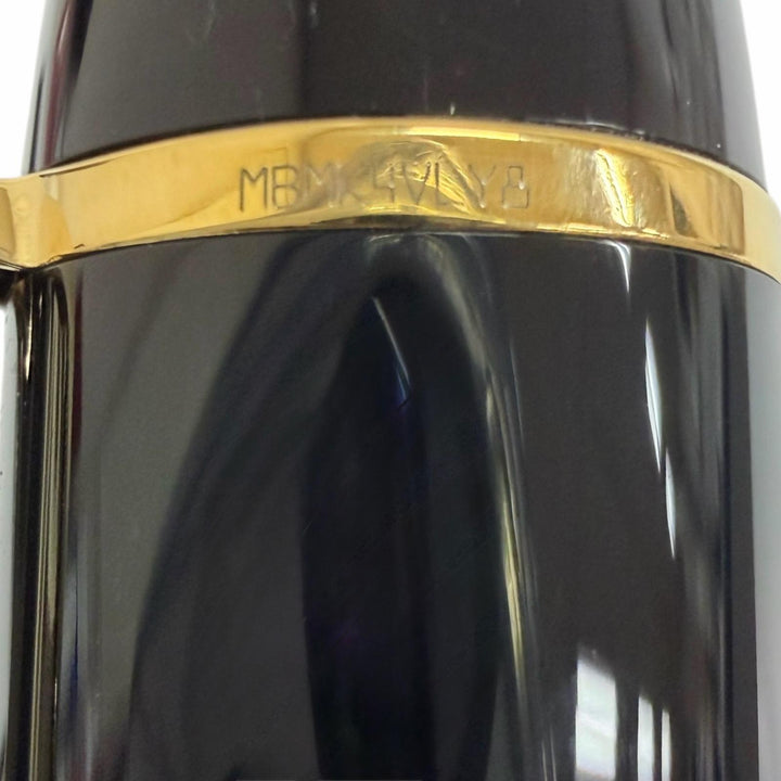 Pristine MONTBLANC fountain pen Meisterstück 149 Cap type black 18K mens
