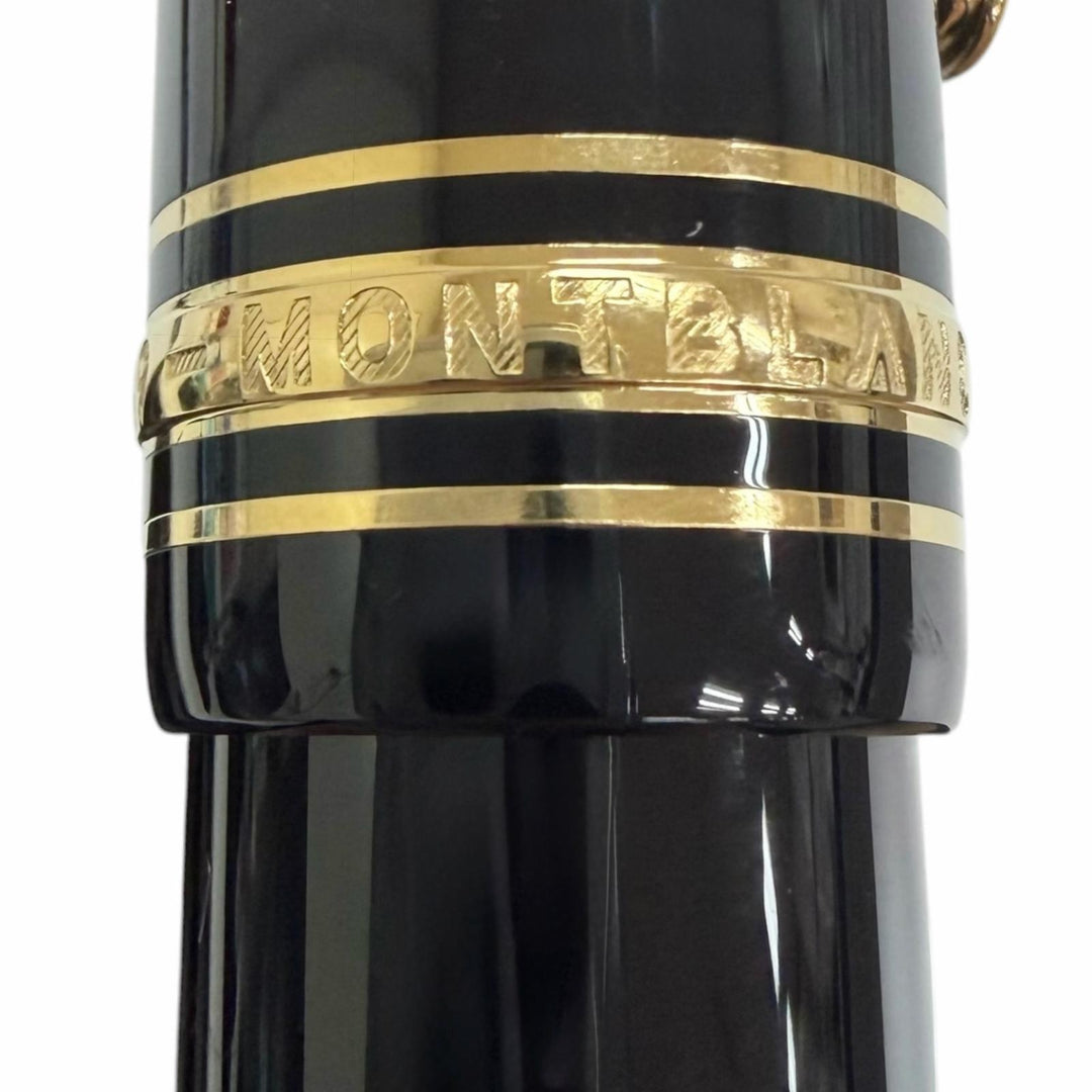 Pristine MONTBLANC fountain pen Meisterstück 149 Cap type black 18K mens