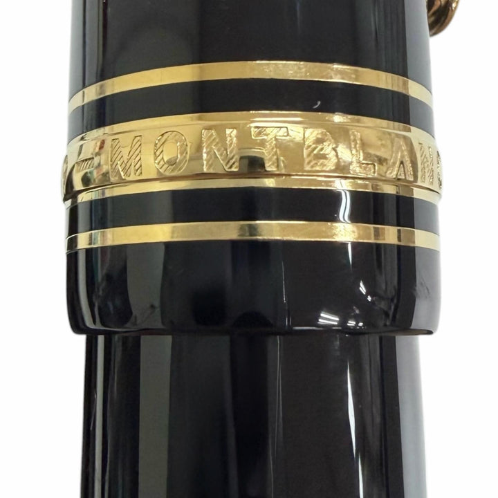 Pristine MONTBLANC fountain pen Meisterstück 149 Cap type black 18K mens