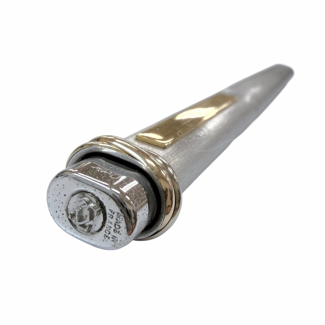 Very Good Cartier Ballpoint pen Trinity de Cartier Cap type Silver mens
