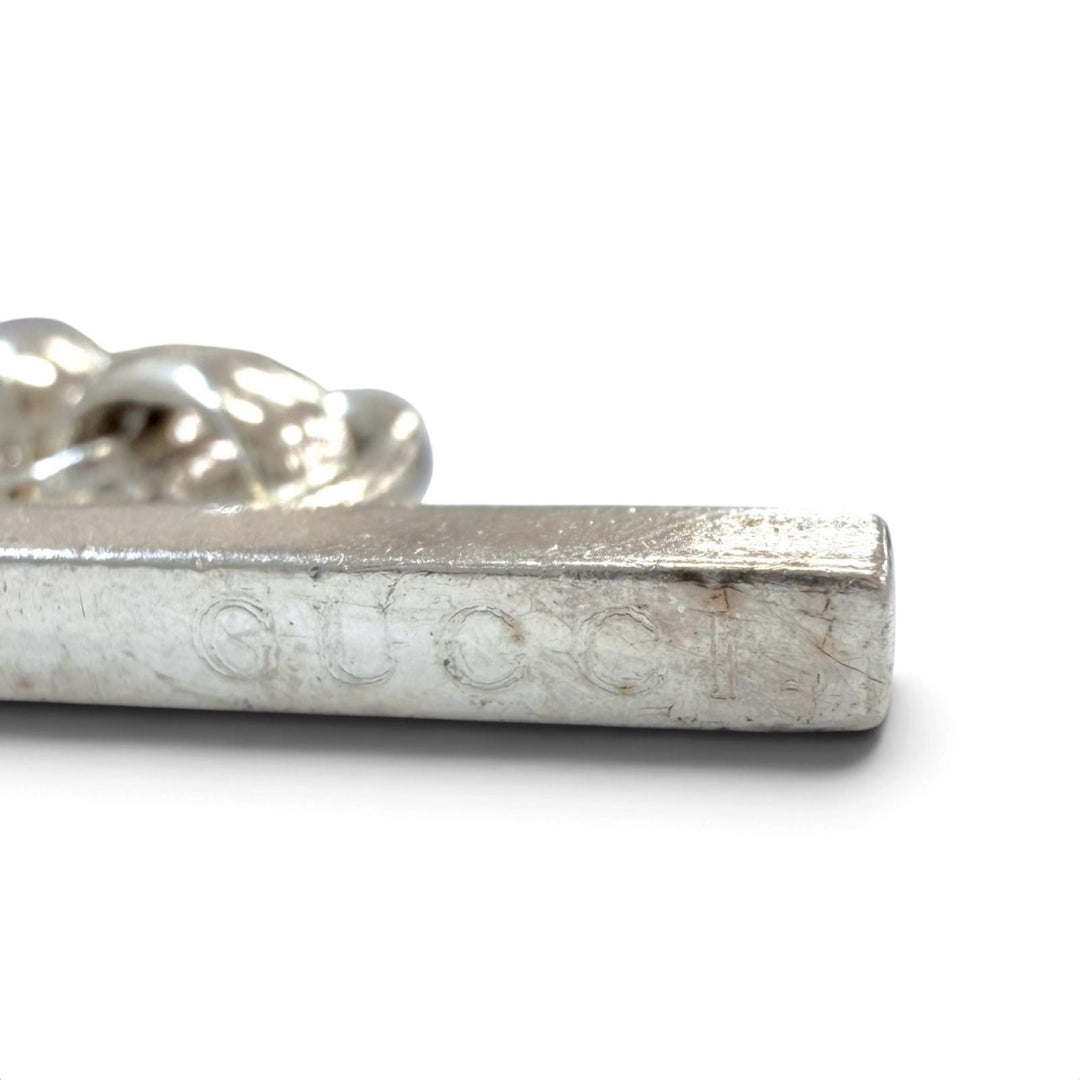 Very Good GUCCI bracelet Figaro Tom Ford Silver 925 mens 19