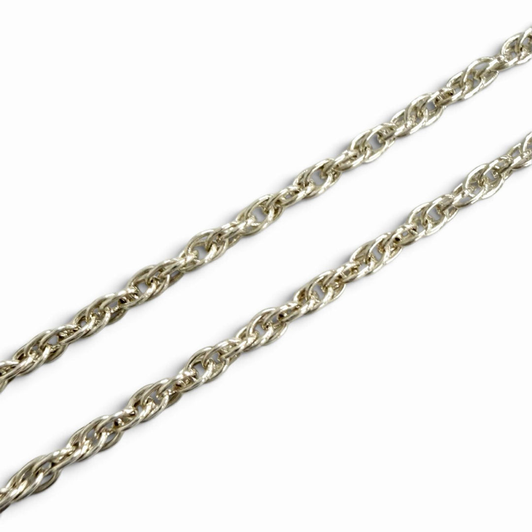 Great TIFFANY&Co. Necklace T&C Coin Combination Necklace Silver 925 750 K18