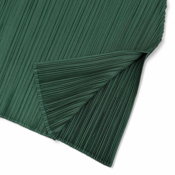 Excellent PLEATS PLEASE Pleated skirt MONTHLY Hem design: Long green Women 3
