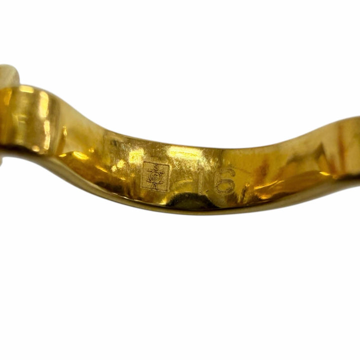 Great Cartier Glasses Trinity Rimless Two Point gold mens
