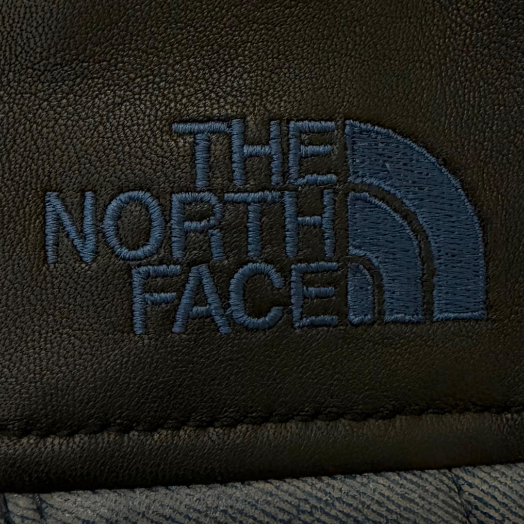 Very Good THE NORTH FACE Down jacket Mountain Down Leather Jacket Purple Label