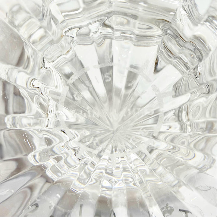 Pristine HERMES Saint Louis Versailles Medici Vase, Diamond Cut, Purchased