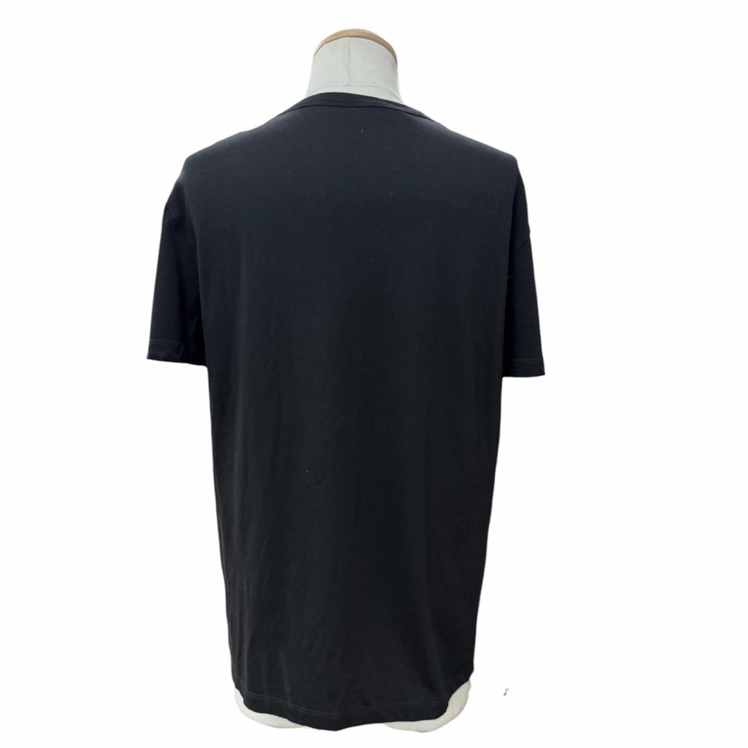 Excellent VALENTINO Short sleeve T-shirt Vg patch logo embroidery M 7V3MG10VB2W