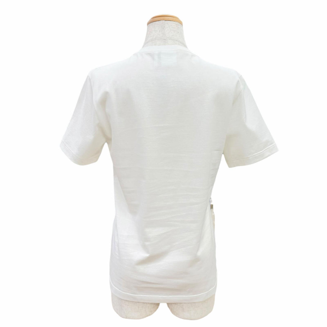 Excellent DIOR Short sleeve T-shirt medallion embroidery white S 623T13A4265