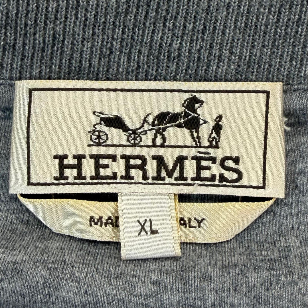 Excellent HERMES Short sleeve T-shirt Parcours Sans Faute Decadre silk H467920HZ