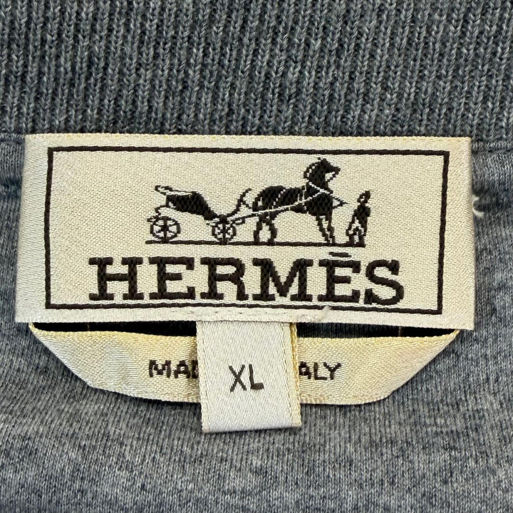 Excellent HERMES Short sleeve T-shirt Parcours Sans Faute Decadre silk H467920HZ