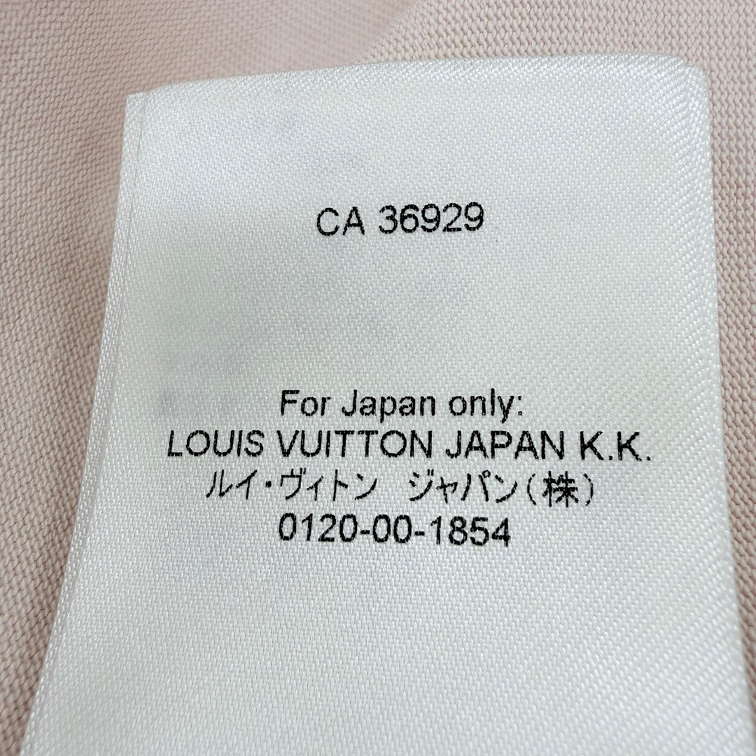 Excellent LOUIS VUITTON Short sleeve T-shirt Signature Monogram Pocket Cropped S