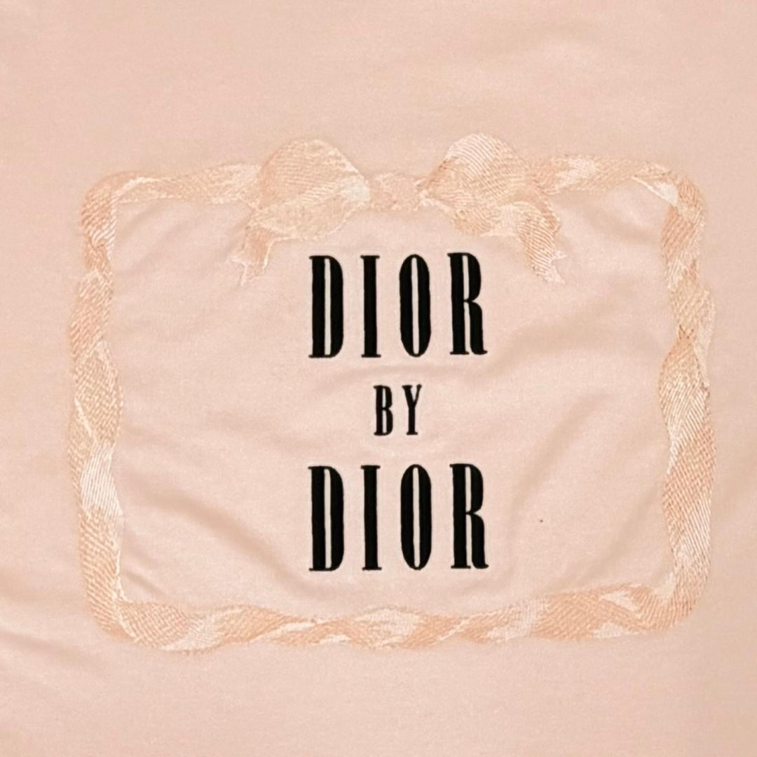 Excellent DIOR Oversized Embroidered Book Cover T-Shirt pink XL 643T12A4C65