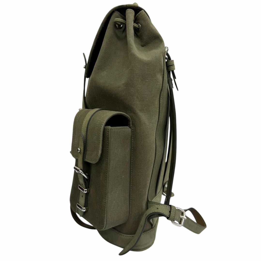 Excellent READYMADE Backpack Daypack FIELD PACK military khaki canvas mens