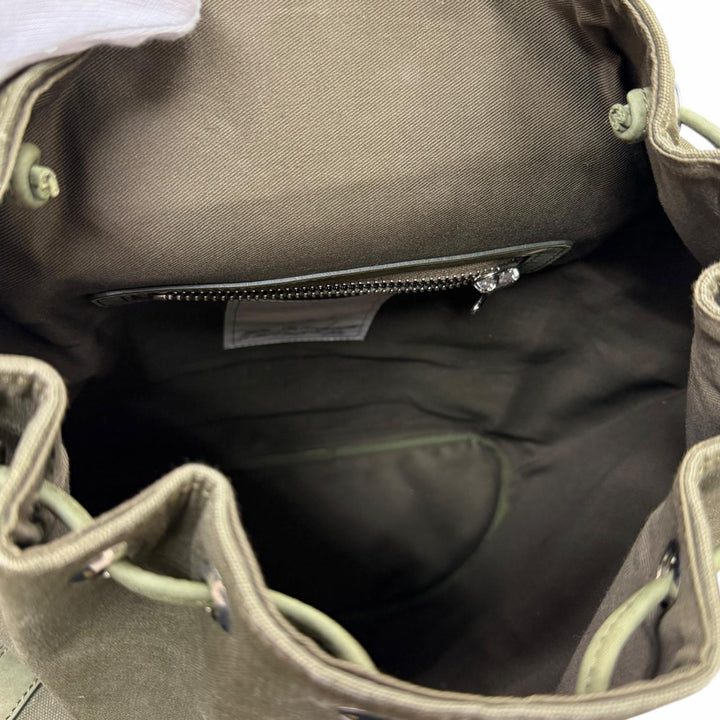 Excellent READYMADE Backpack Daypack FIELD PACK military khaki canvas mens