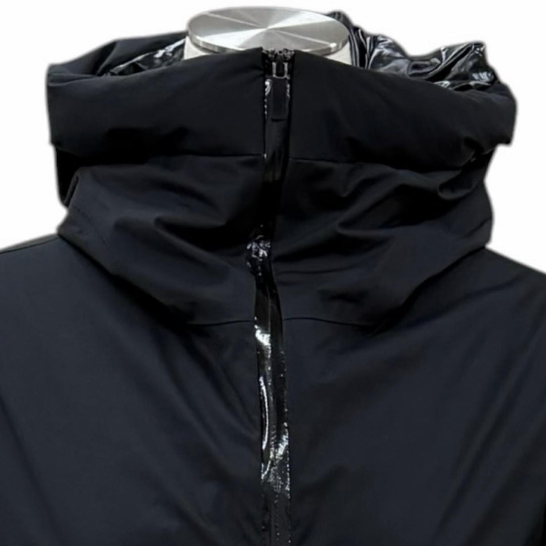 Excellent MONCLER down coat MAUVE Drawstring zip-up jacket Nylon 00 G20931C00012
