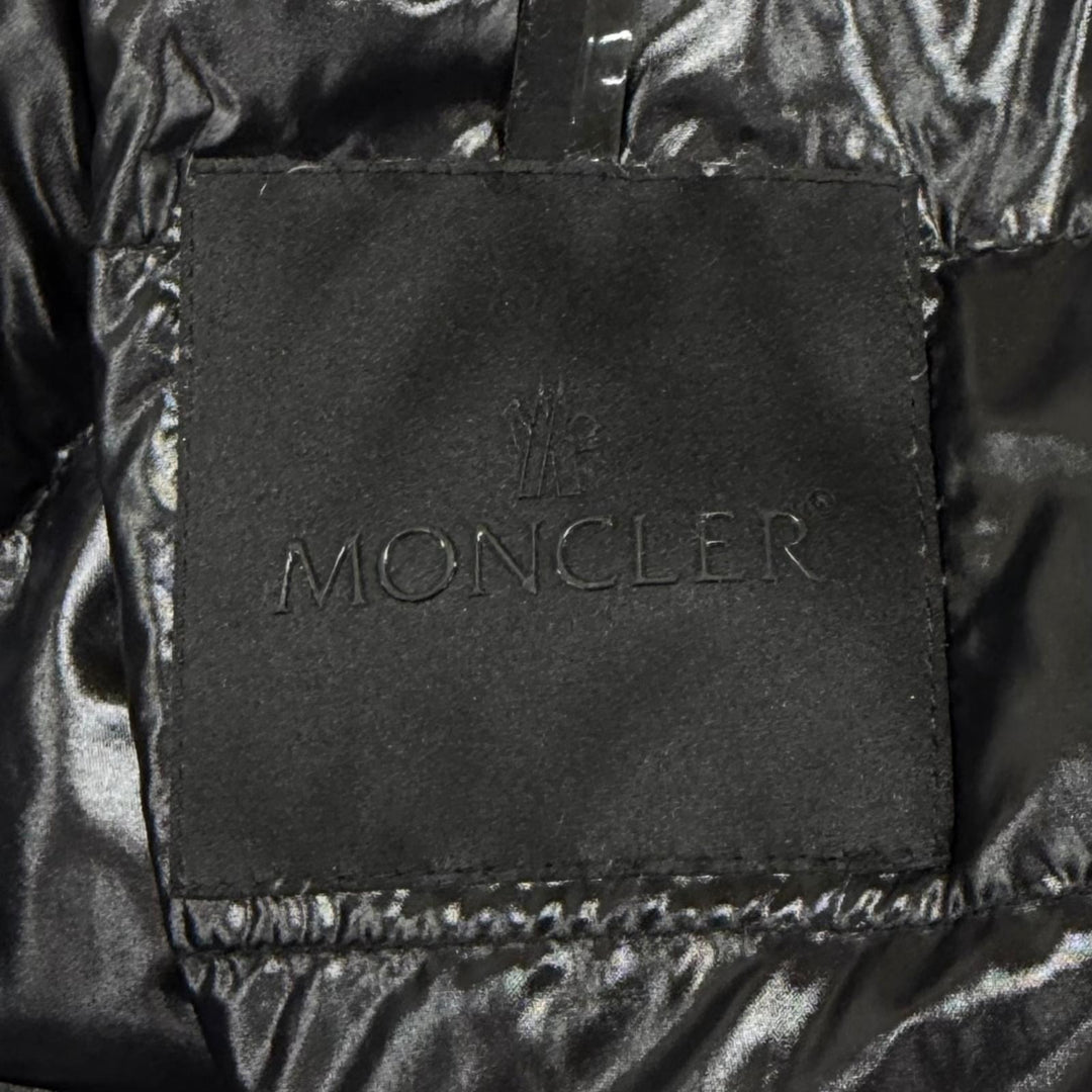 Excellent MONCLER down coat MAUVE Drawstring zip-up jacket Nylon 00 G20931C00012