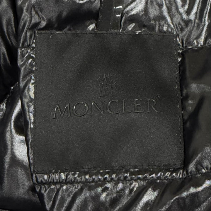 Excellent MONCLER down coat MAUVE Drawstring zip-up jacket Nylon 00 G20931C00012