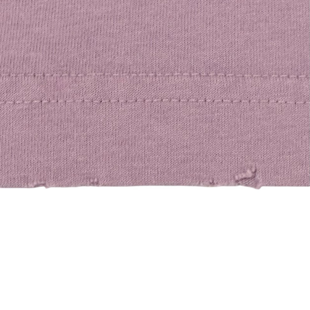 Excellent BALENCIAGA Lilac Cotton Oversize T-Shirt Damage processing XS A00497