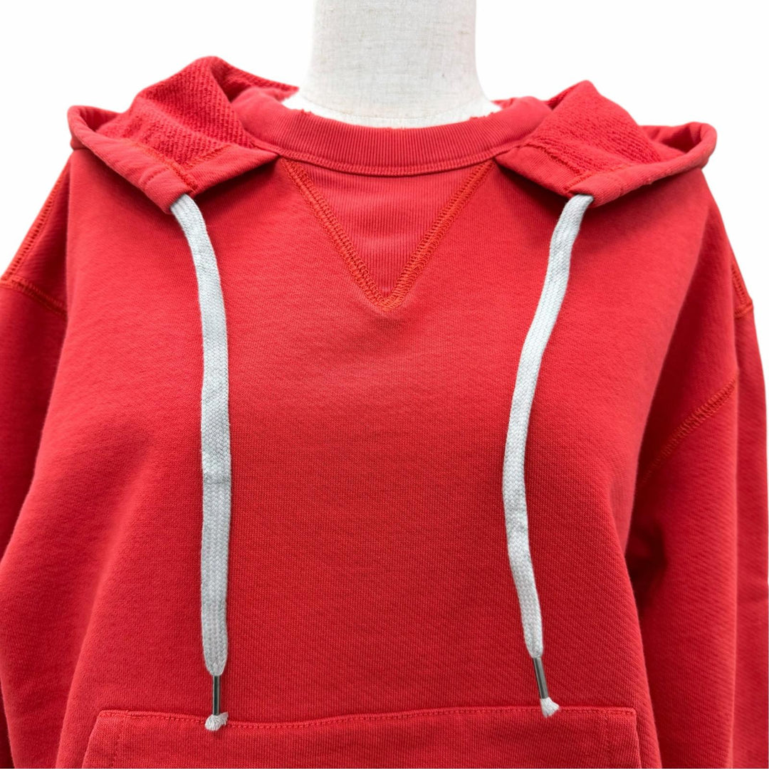 Pristine Maison Margiela 1 hoodie Oversized silhouette Red cotton XS S51GU0141