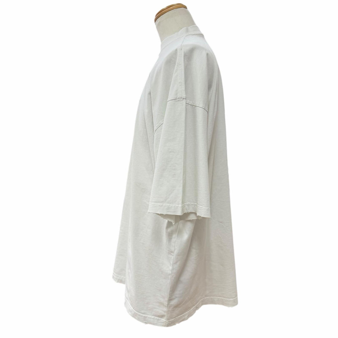 Pristine BALENCIAGA Short sleeve T-shirt Je T’aime Damage processing S 744439