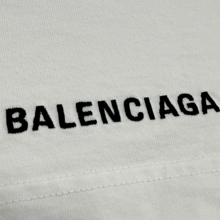 Pristine BALENCIAGA Short sleeve T-shirt Je T’aime Damage processing S 744439