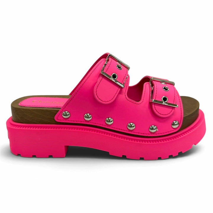 Pristine Christian Dior Sandals DIORQUAKE Belt Design Leather pink Women IT 36