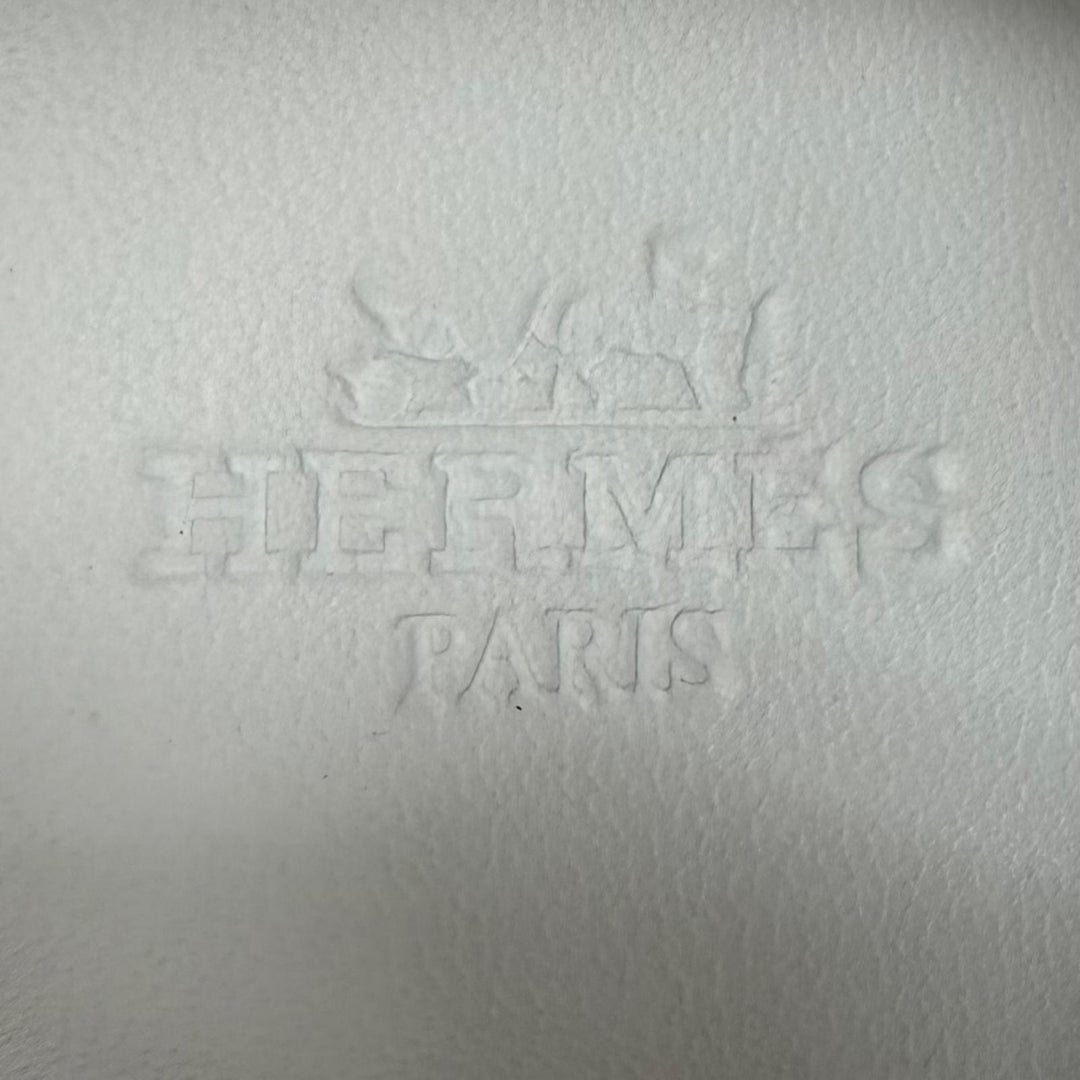 Pristine HERMES sneakers Sneaker Bouncing white Calfskin Leather Women 35