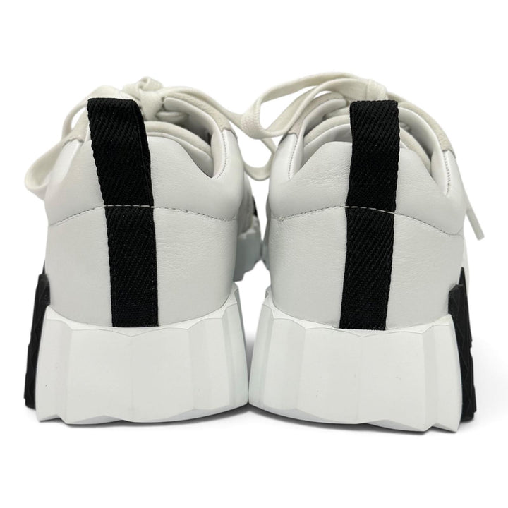 Pristine HERMES sneakers Sneaker Bouncing white Calfskin Leather Women 35