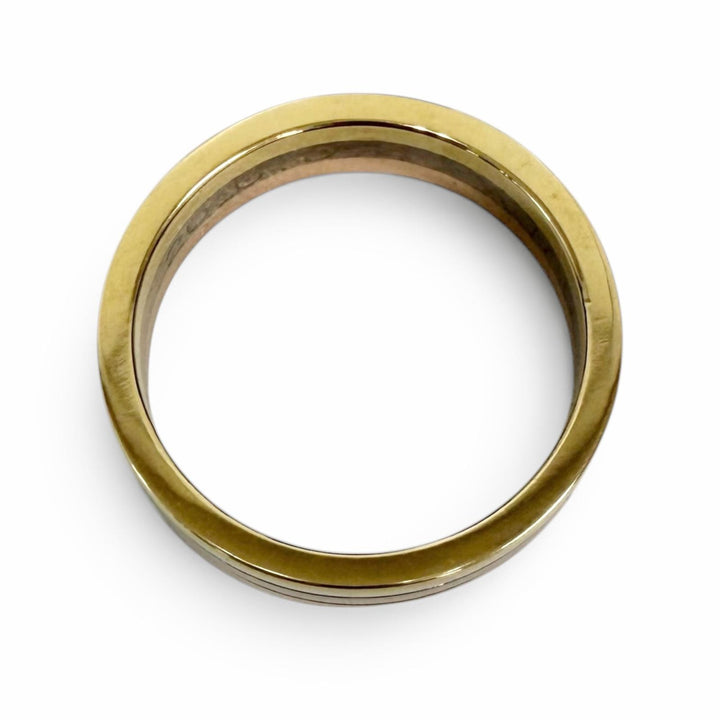 Great Cartier Ring ring Vendome Louis Cartier Wedding Yellow Gold 750 mens 55