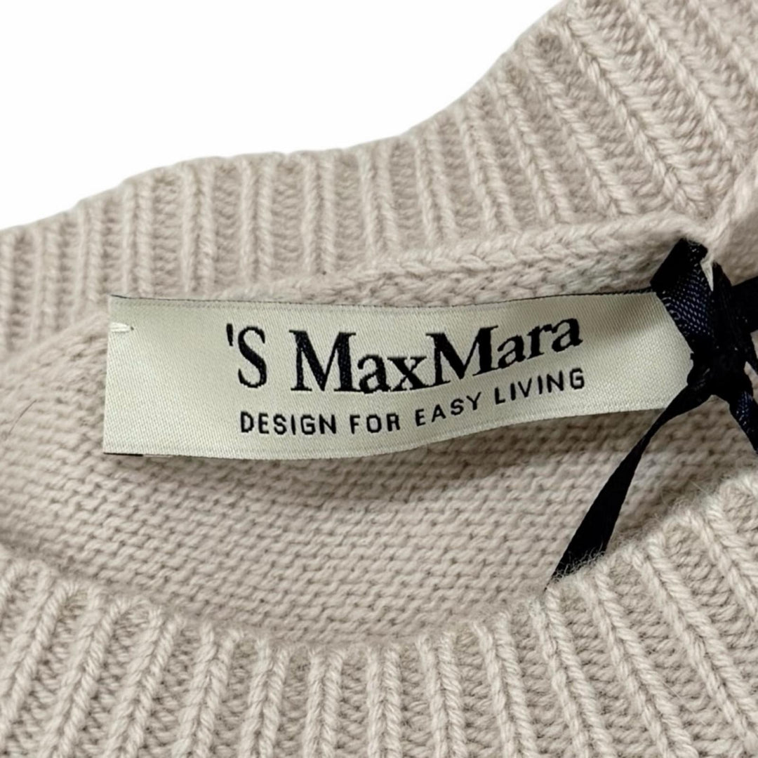 Pristine S MaxMara DESIGN FOR EASY LIVING knit FELICIA Ege wool S 2519361021600