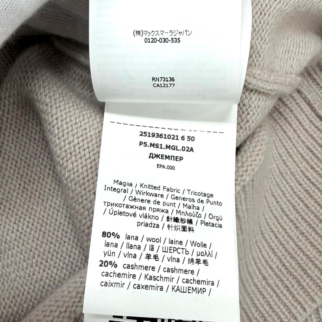 Pristine S MaxMara DESIGN FOR EASY LIVING knit FELICIA Ege wool S 2519361021600