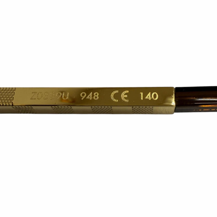 Excellent LOUIS VUITTON Sunglasses Attitude gold
