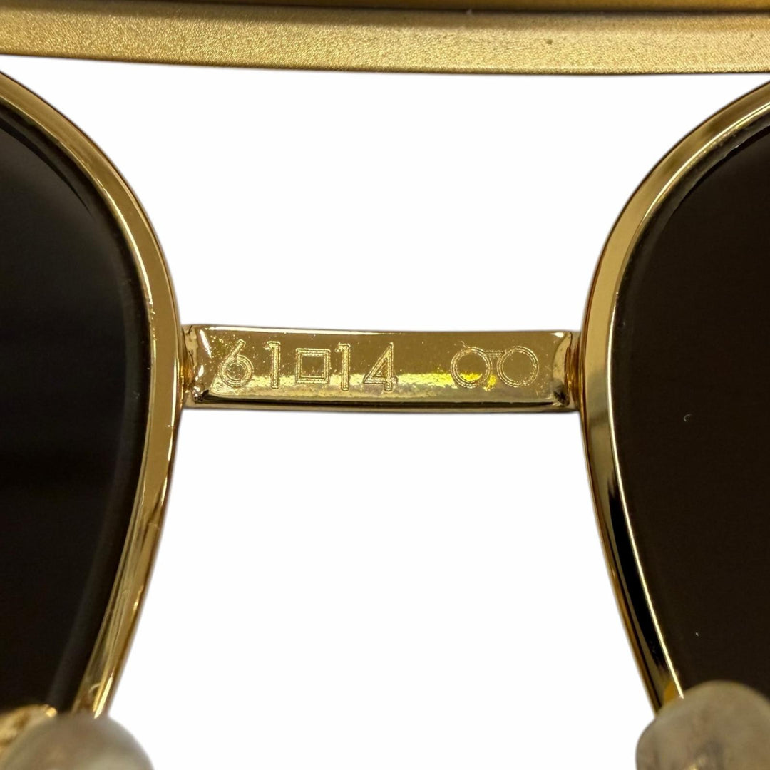 Excellent LOUIS VUITTON Sunglasses Attitude gold