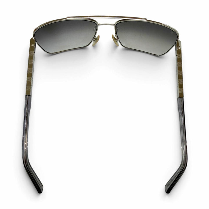 Excellent LOUIS VUITTON sunglasses Damier Sunglasses Attitude Silver Z0644E