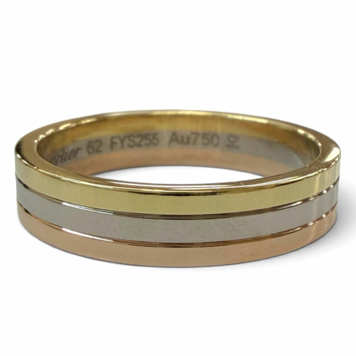 Excellent Cartier Ring ring Vendôme Louis Cartier wedding ring Yellow Gold 750