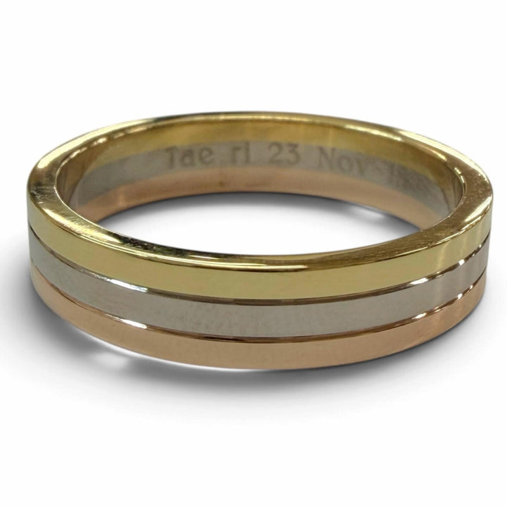 Excellent Cartier Ring ring Vendôme Louis Cartier wedding ring Yellow Gold 750