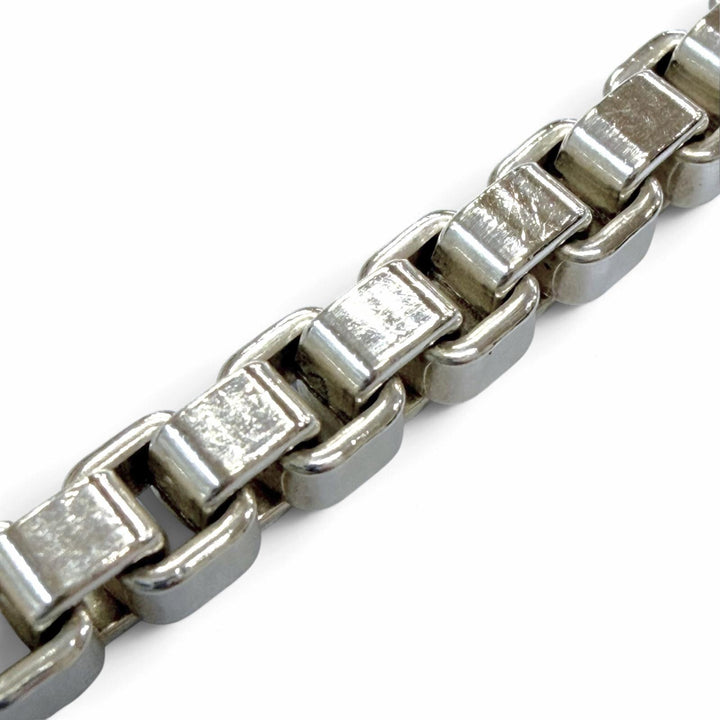 Great TIFFANY&Co. Necklace Venetian Chain Silver 925 mens