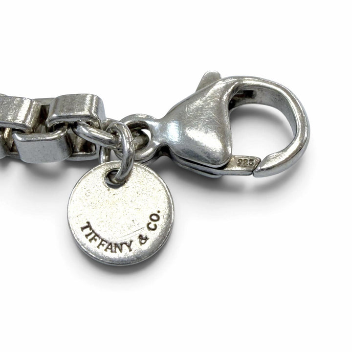 Great TIFFANY&Co. bracelet Venetian Chain Silver 925 mens