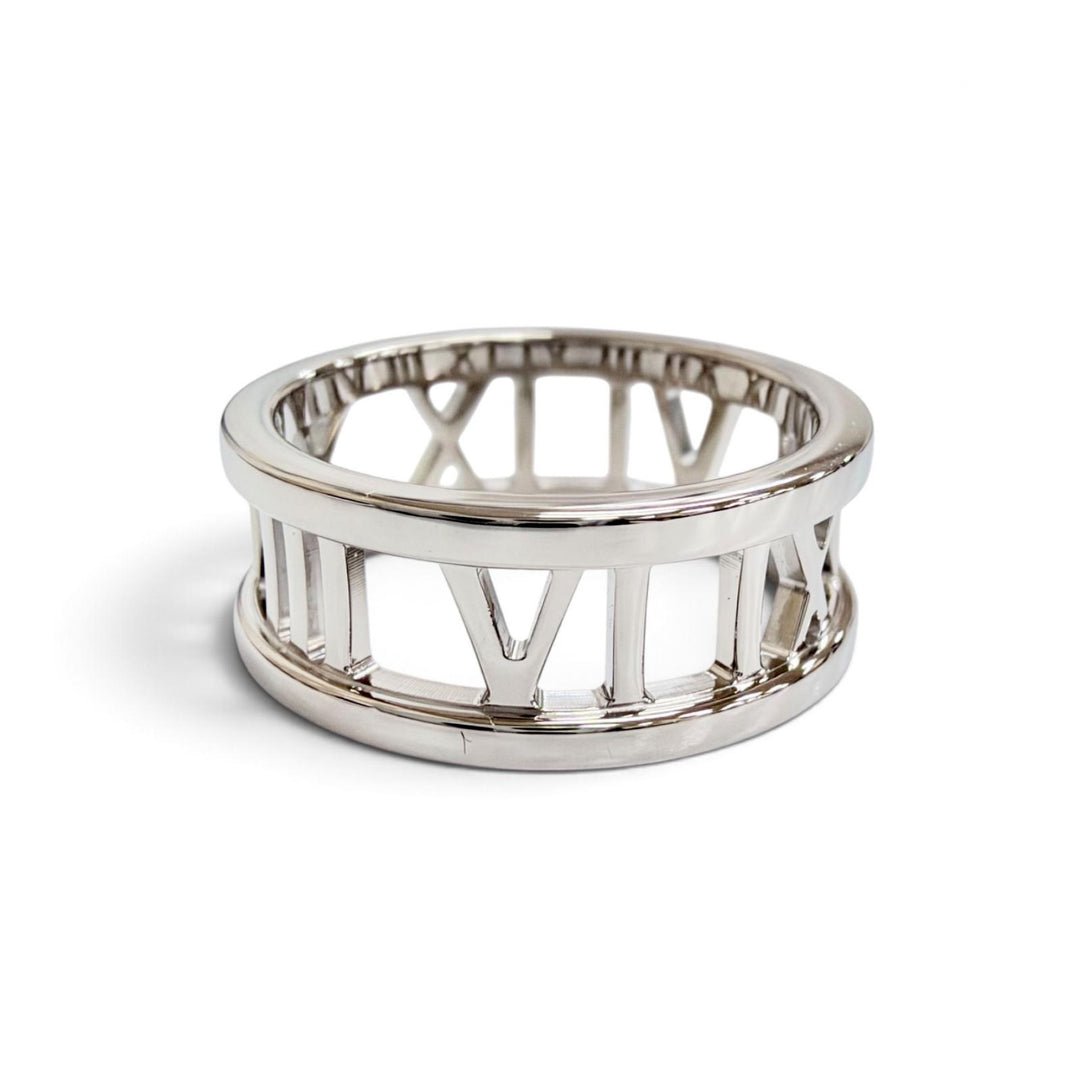 Excellent TIFFANY&Co. Ring ring Atlas open ring 750(WG) White gold 750 Women