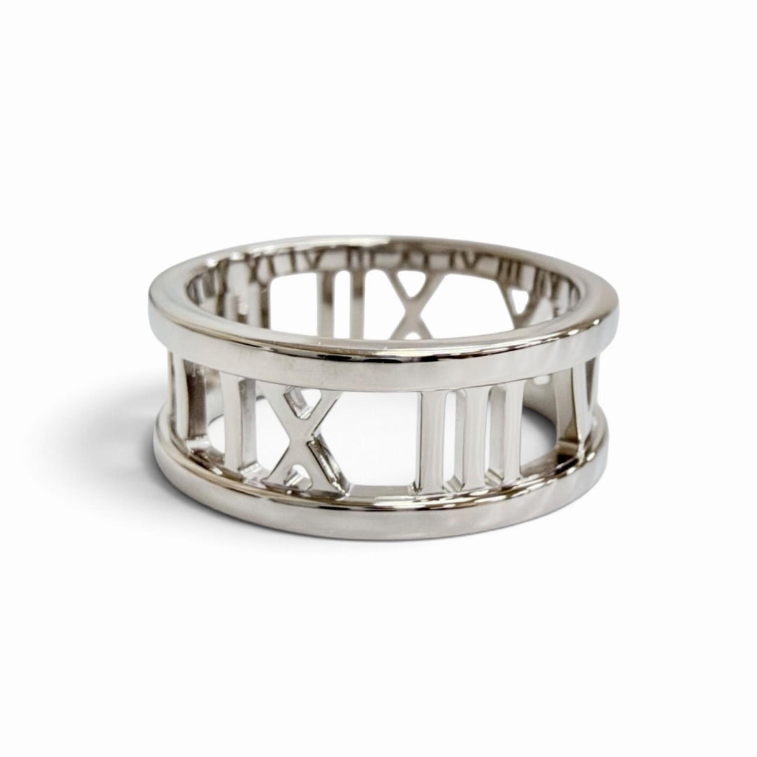 Excellent TIFFANY&Co. Ring ring Atlas open ring 750(WG) White gold 750 Women