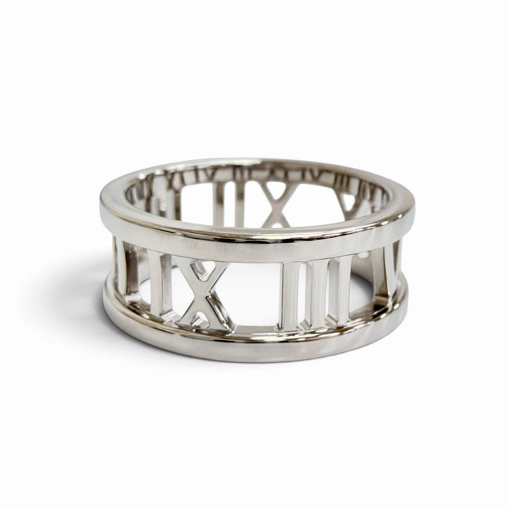 Excellent TIFFANY&Co. Ring ring Atlas open ring 750(WG) White gold 750 Women