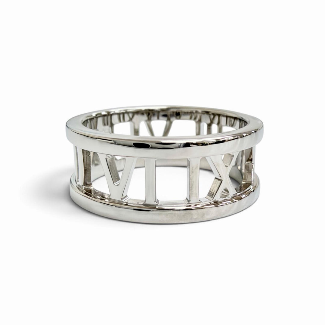 Excellent TIFFANY&Co. Ring ring Atlas open ring 750(WG) White gold 750 Women
