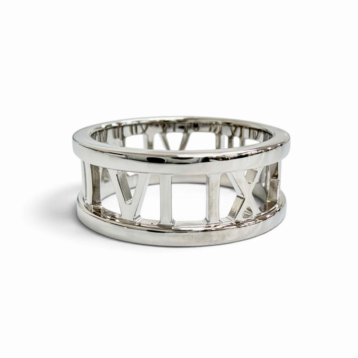 Excellent TIFFANY&Co. Ring ring Atlas open ring 750(WG) White gold 750 Women