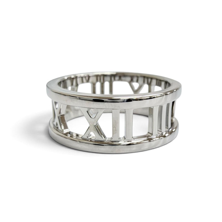 Excellent TIFFANY&Co. Ring ring Atlas open ring 750(WG) White gold 750 Women