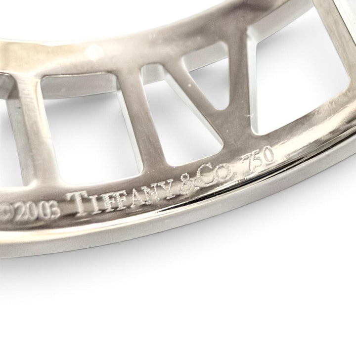 Excellent TIFFANY&Co. Ring ring Atlas open ring 750(WG) White gold 750 Women