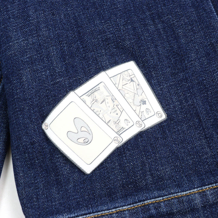 DIOR×KENNY SCHARF Denim Jacket Playing Cards Indigo blue cotton 46 013D480F285X